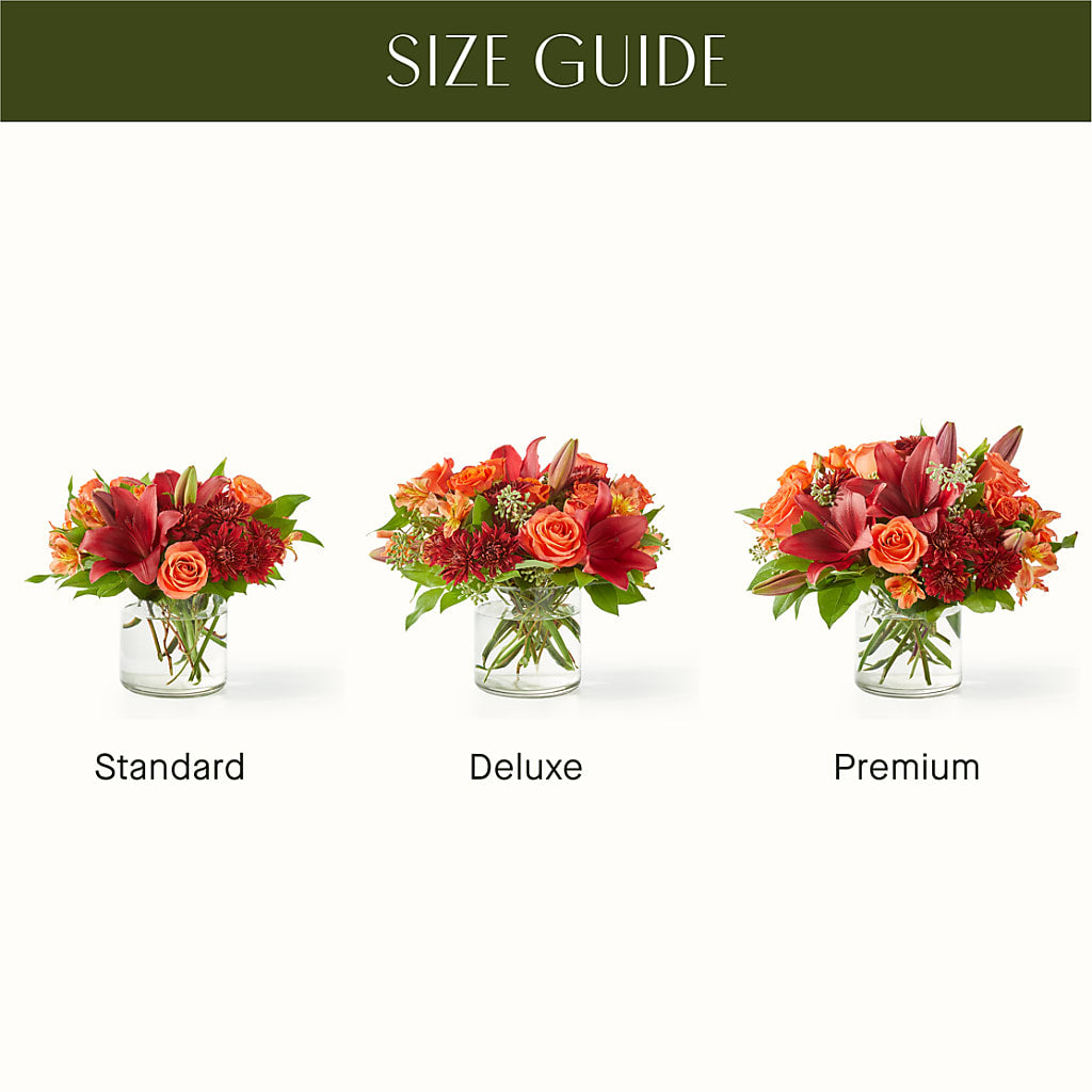 Crimson Leaves Bouquet –  Petals From Angels Floral Designs, Pasadena CA