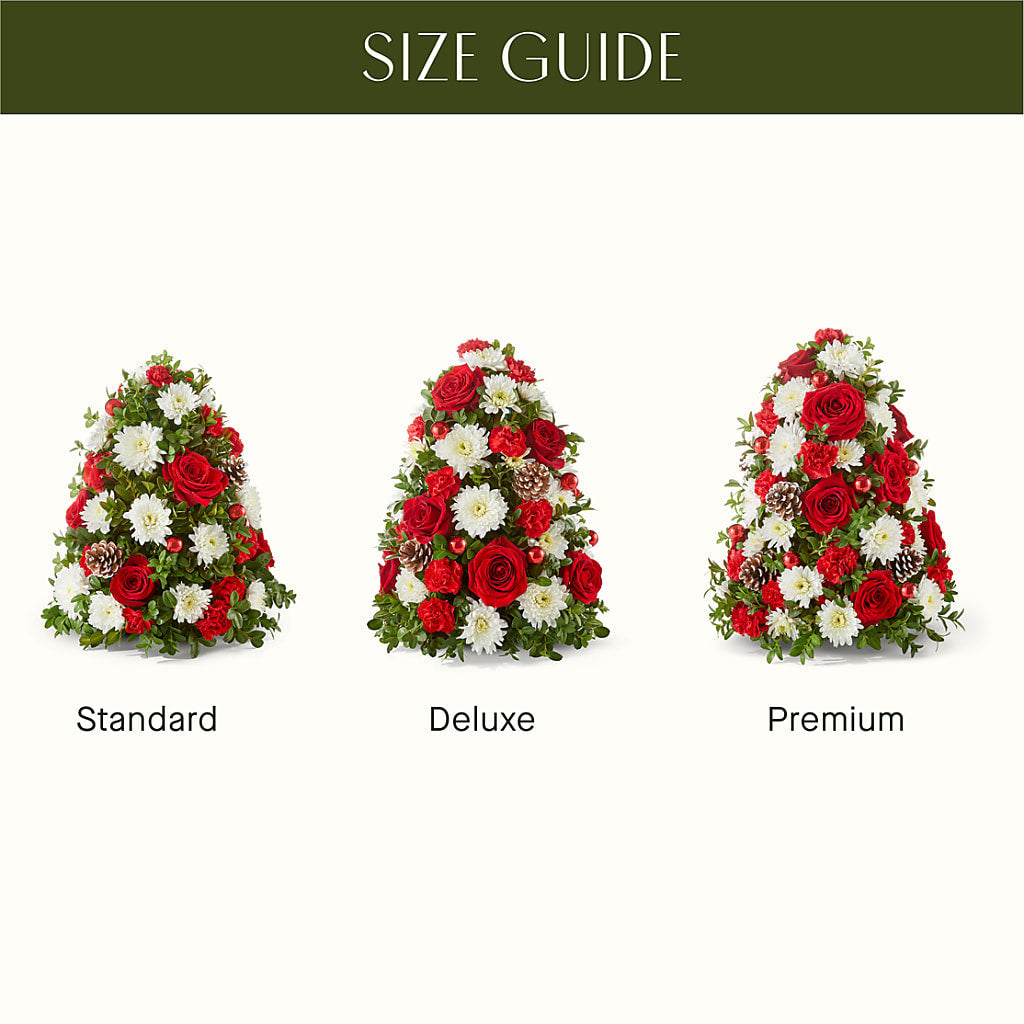 Let It Snow Tree –  Petals From Angels Floral Designs, Pasadena CA