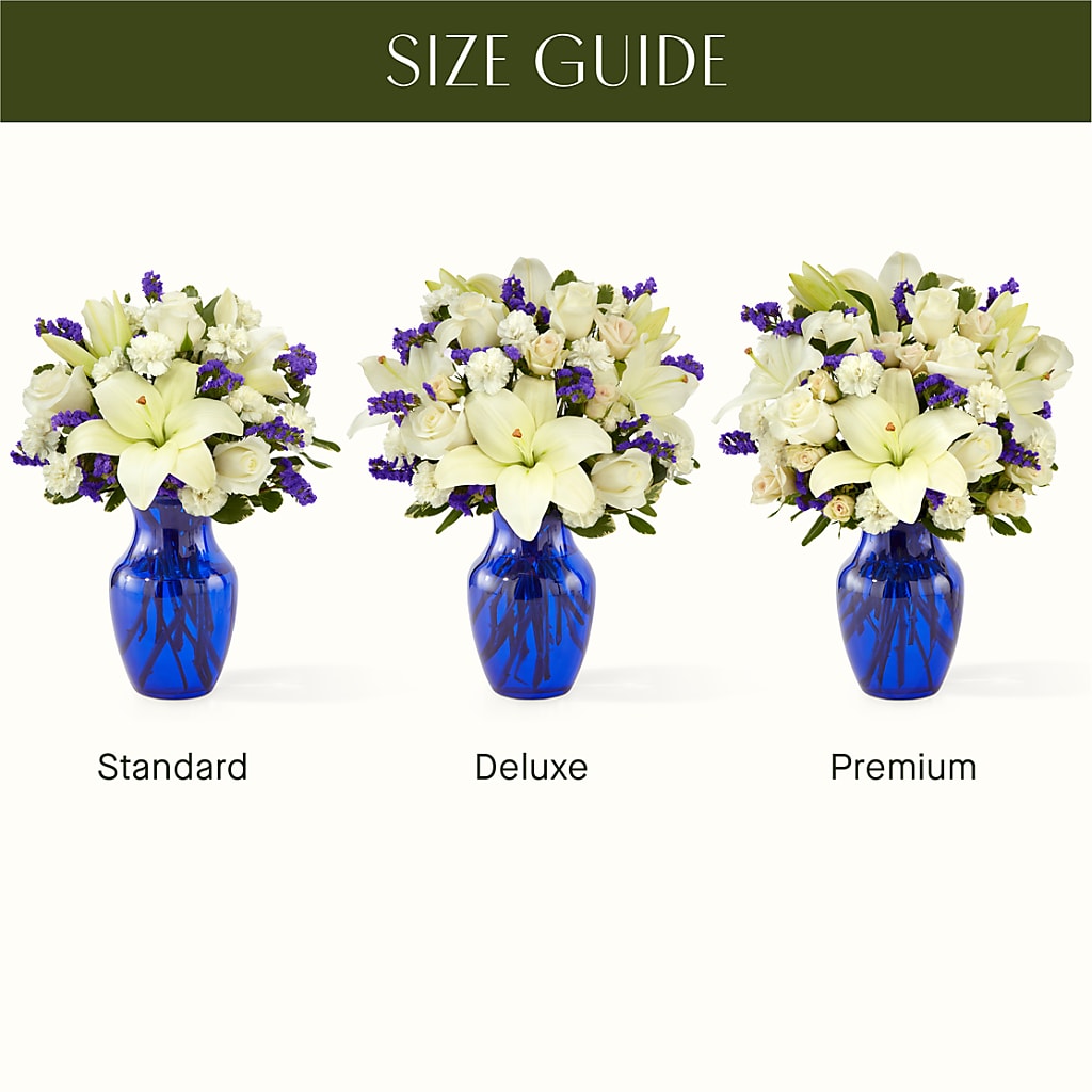 Sapphire Rush Bouquet –  Petals From Angels Floral Designs, Pasadena CA