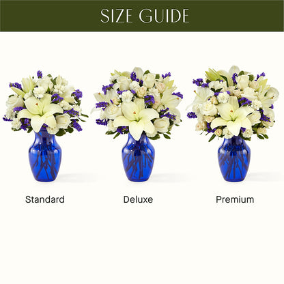 Sapphire Rush Bouquet –  Petals From Angels Floral Designs, Pasadena CA