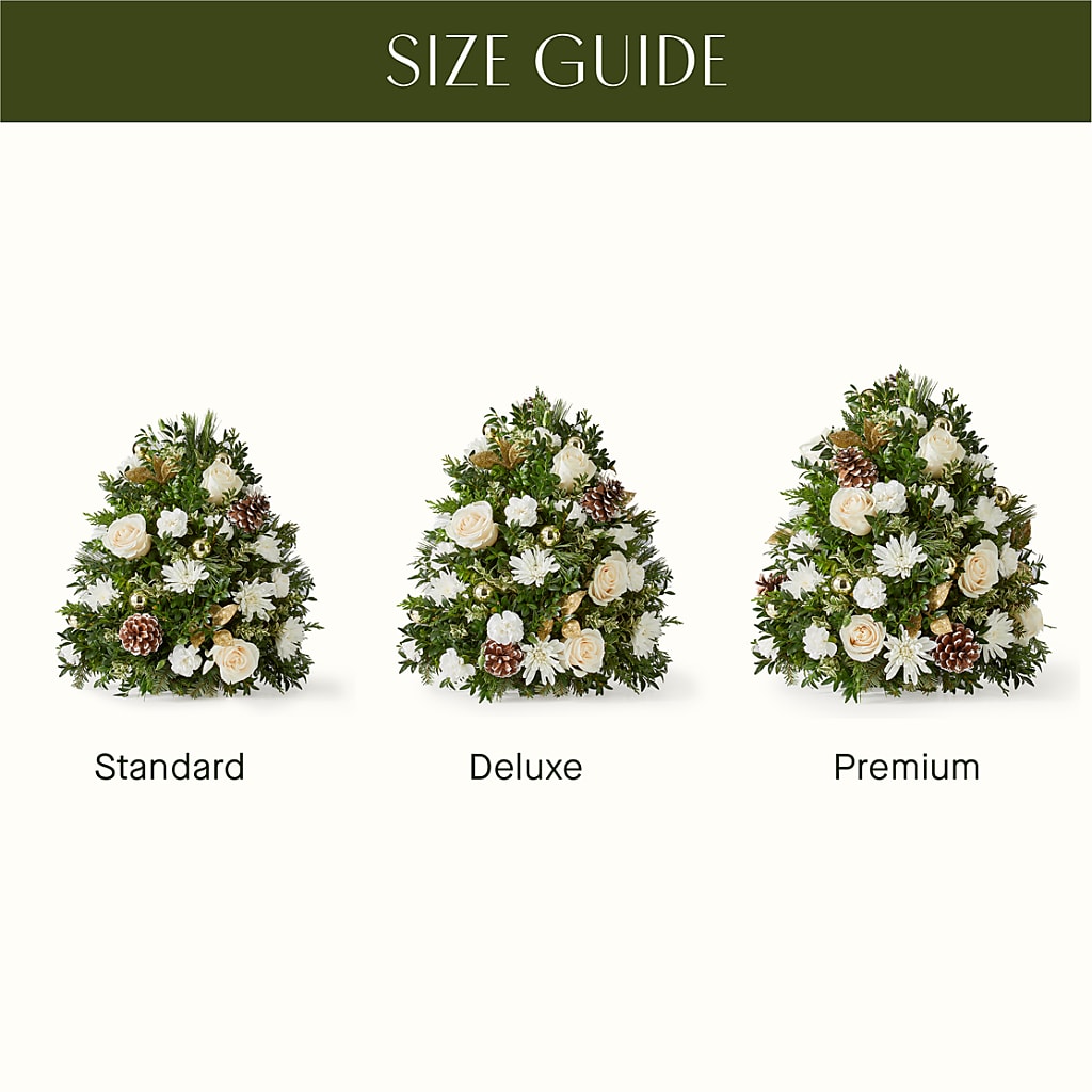 Snowed In Tree –  Petals From Angels Floral Designs, Pasadena CA