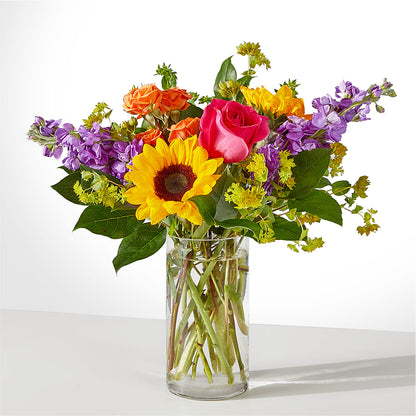 Vibrant Greetings Bouquet –  Petals From Angels Floral Designs, Pasadena CA