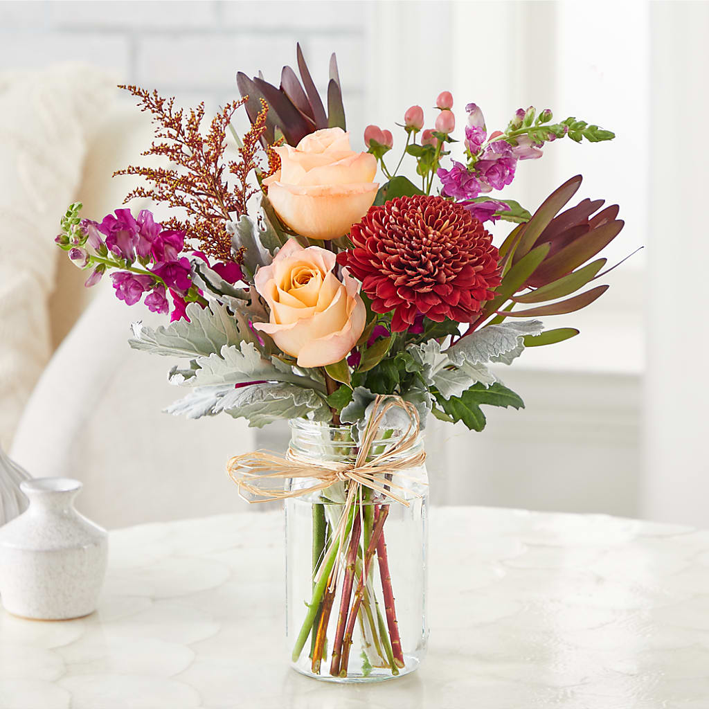 Moody Hues Bouquet –  Petals From Angels Floral Designs, Pasadena CA