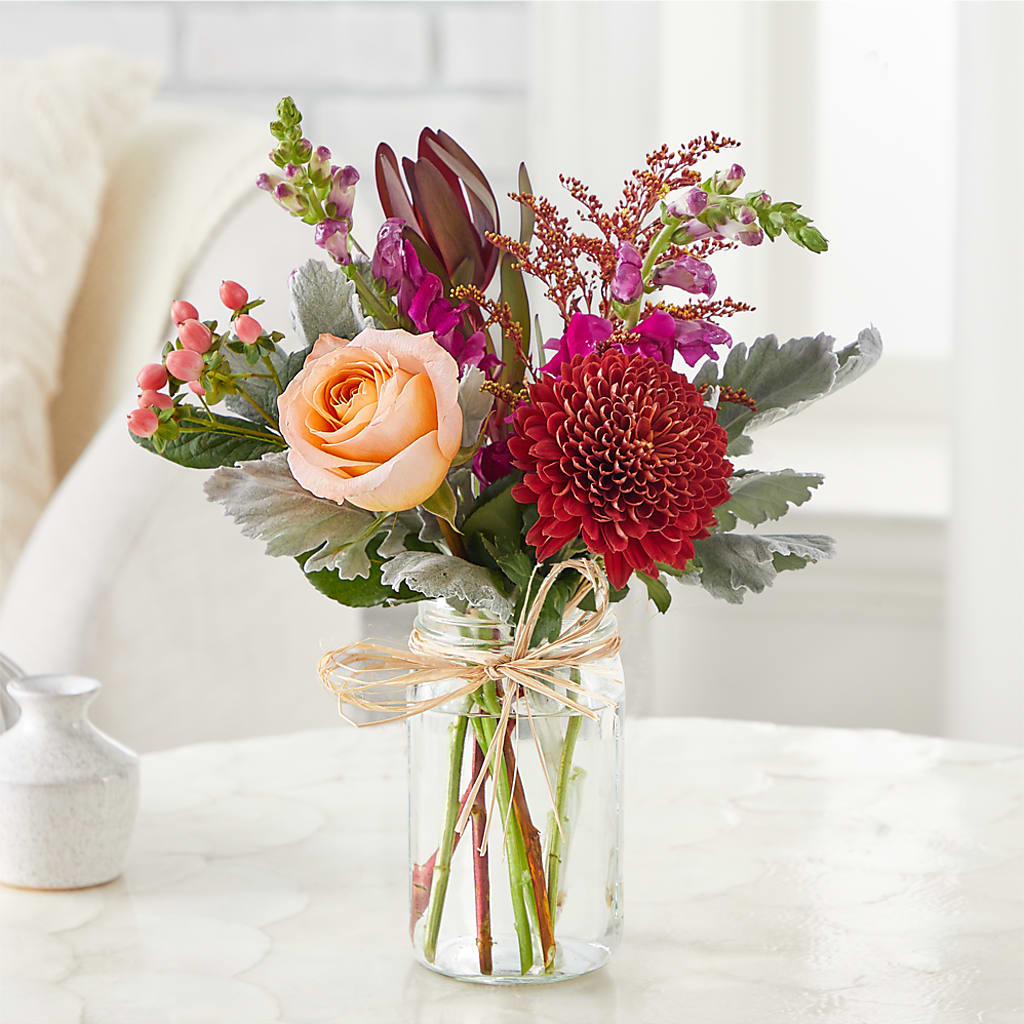 Moody Hues Bouquet –  Petals From Angels Floral Designs, Pasadena CA