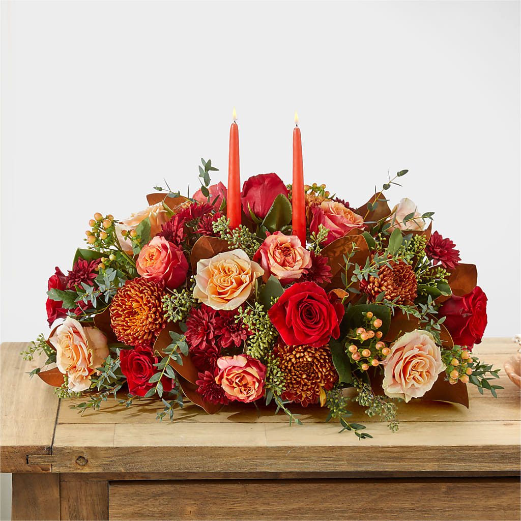 Gather Near Centerpiece –  Petals From Angels Floral Designs, Pasadena CA