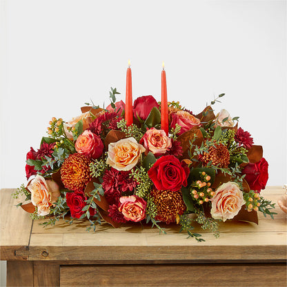 Gather Near Centerpiece –  Petals From Angels Floral Designs, Pasadena CA