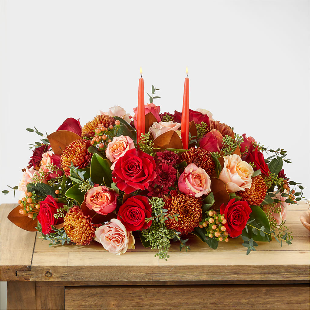 Gather Near Centerpiece –  Petals From Angels Floral Designs, Pasadena CA