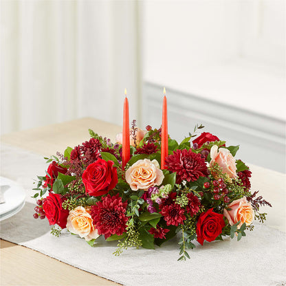Most Thankful Centerpiece –  Petals From Angels Floral Designs, Pasadena CA