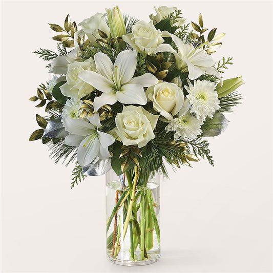Wintry Mix Bouquet –  Petals From Angels Floral Designs, Pasadena CA