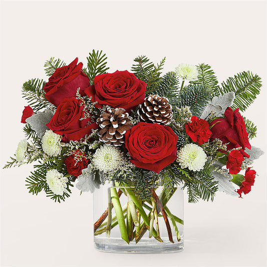 Yule Cheer Bouquet –  Petals From Angels Floral Designs, Pasadena CA