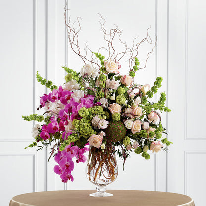 Soft Sophistication Arrangement –  Petals From Angels Floral Designs, Pasadena CA