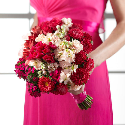 Pink Effervescence Bouquet –  Petals From Angels Floral Designs, Pasadena CA