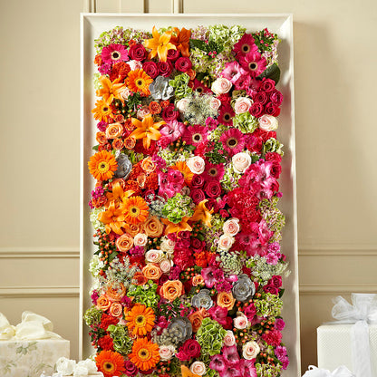 Fresh Picked Floral Wall –  Petals From Angels Floral Designs, Pasadena CA