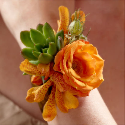 Irresistible Love Wrist Corsage –  Petals From Angels Floral Designs, Pasadena CA