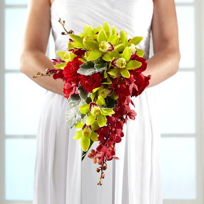 Elegant Orchid Bouquet –  Petals From Angels Floral Designs, Pasadena CA