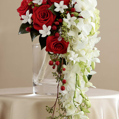 Here Comes the Bride Bouquet –  Petals From Angels Floral Designs, Pasadena CA