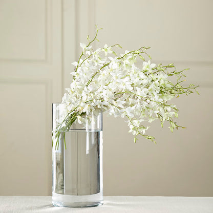 White Dendrobium Bouquet –  Petals From Angels Floral Designs, Pasadena CA